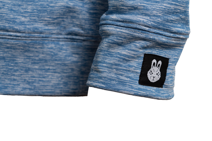 Close-up of the Heathers '88 hoodie logo, featuring retro 80s graphics and intricate stitching details that give it a nostalgic yet modern look.