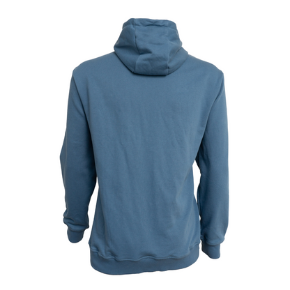 Back view of The Blue Birdie Hoodie – lightweight, breathable fabric with a sleek design, perfect for golf and casual wear.