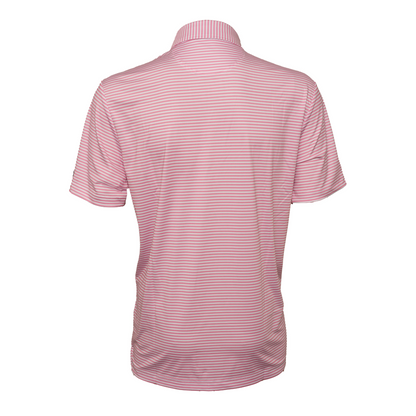 Back view of the Yacht Rock Golf Polo showcasing its sleek design and comfortable fit, ideal for performance on the golf course and casual wear