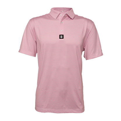 Front view of the Yacht Rock Golf Polo – premium, stylish polo for men with breathable fabric and coastal-inspired design, perfect for golf and leisure